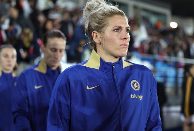 <p>Millie Bright has an injury and looks set to miss Chelsea’s clash against Paris FC </p>